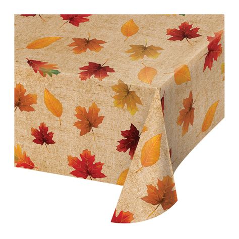 LUSHVIDA Thanksgiving Tablecloth - Rectangle 60x84 inch Fall Tablecloth Pumpkins Pattern Thanksgiving Table Cover Water and Stain Resistant 1 Piece. . Fall vinyl tablecloths